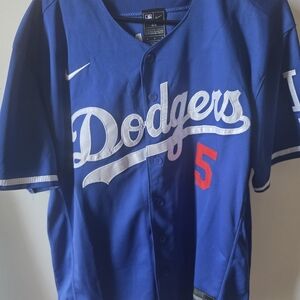 Nike LA Dodgers Freddie Freeman #5 Jersey – Authentic Collection – Size 44
